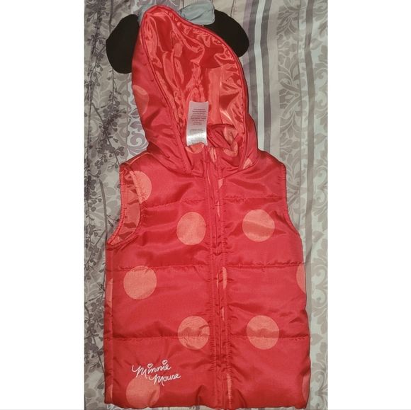 Minnie Mouse Puffer Vest - Picture 3 of 6